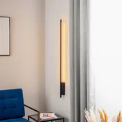 Quitani Talon LED-stenna svetilka, črna, mat eloksirana - Hodnik - Sodobni - matno črna - Aluminij