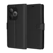 Etui Techsuit Leather Folio za Realme GT 6 - črn