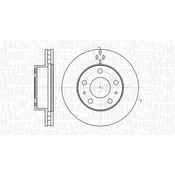 Magneti Marelli MM MBD0538 ZAVORNI DISK