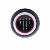 CAR 888 ACCESSORIES Audi Rucica menjaca 5 brzina sa crvenim krugom kožna