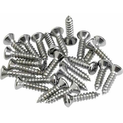 Fender Pickguard Mounting Screws Chrome (24-pack)