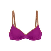 BRUNO BANANI Bikini zgornji del rjasto rjava/lila