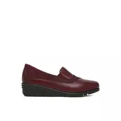 Rieker Nizki čevlji L5356-35 Bordo rdeča