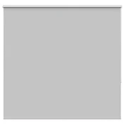 Vidaxl Roleta Blackout svetlo siva 145x130 cm Širina tkanine 141,6 cm