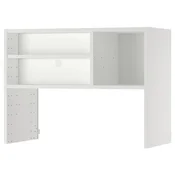METOD Zidni element za ugradni aspirator, bela, 80x37x60 cm