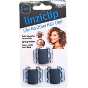 LinziClip Mini Štipaljka za kosu, indigo, 3 komada