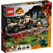 LEGO® Jurassic World  Transport piroraptora i dilofosaurusa (76951)