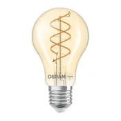 OSRAM LED Vintage E27 8W 2.200K Spiral Filament zlato dim - zlato prosojni - Steklo