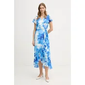 Joseph Ribkoff Cocktail obleka 261739 Svetlo modra Regular Fit