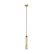 Lestenec na vrvici BARS 1xGU10/20W/230V gold