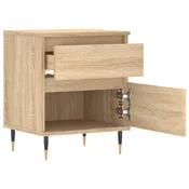 Nocni ormaric boja hrasta sonome 40x35x50 cm konstruirano drvo
