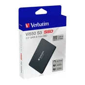 Verbatim - SSD 2.5 SATA Verbatim Vi550 S3 512GB 520MB/s 500MB/s