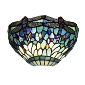 Endon 64102 - Zidna svetiljka Tiffany DRAGONFLY 1xE14/40W/230V