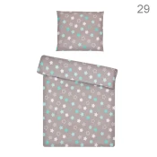 Posteljnina set 2-delni za posteljo 160x80 cm vzorec-25