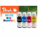 Peach združljive kartuše HP GT51, GT52, MultiPack