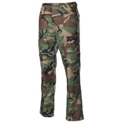 Hlače MFH US Kampfhose BDU - woodland | XXL