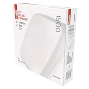LED svetilo nadometno DORI, kvadratno, 24,5W, IP54, nevtralno bela