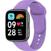 GS Silikonski pašček za Xiaomi Redmi Watch 3 Active, vijoličen