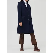 Sinsay - Dugi kaput sa mešavinom vune - mornarsko