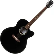 Pasadena PJC-300 Black Akustična kitara Jumbo (Kot novo)