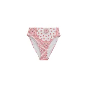 Next Bikini hlačke  kremna / roza / bordo