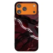 Silikonski prozorni ovitek za Apple iPhone 17 Pro Max - Cherry stone