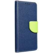 OEM FANCY Book torbica za SAMSUNG J5 2017 temno modra limonka