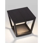 CUPPA SOLARNA LED SVJETILJKA 2W 5V DC 186Lm IP54 3000K + SENZOR CRNA NL9136464