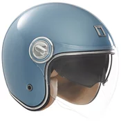 Otvorena motociklisticka kaciga Nox Premium Heritage tirkizna