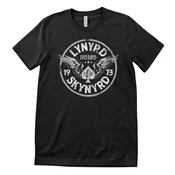 Lynyrd Skynyrd 1973 Circle Patch Black M Majica