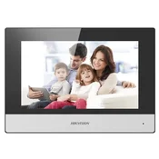 Hikvision Hikvision DS-KH6320-TE1 video domofonski sistem 17,8 cm (7) Črna, Siva