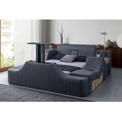 HANAH HOME Bracni krevet Sunshine Smart Black