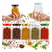 shumee 20 steklenih kozarcev 150 ml začimbna marmelada medena poroka + pokrov fi 53
