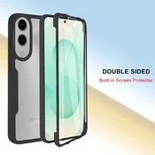 Hibridni Full body ovitek Techsuit ColorVerse 360 za Samsung Galaxy S25 Edge - blue