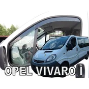 Heko Bocni vetrobrani na lepljenje Team Opel Vivaro/Renault Trafic, 2001-2014