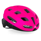 Kolesarska čelada Rudy Project Skudo Pink Fluo-Black Matte S/M