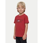 Beverly Hills Polo Club Majica P-SS26B-TS0132 Rdeča Regular Fit