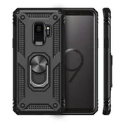 Overboard Oklepni ovitek za Samsung Galaxy S9, Nox Case Ring, črn