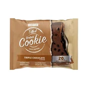 Weider Filled Protein Cookie 70 g, trojna čokolada