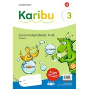 Karibu 3. Paket Spracharbeitshefte A+B Fördern zum Spracharbeitsheft und Sprachbuch