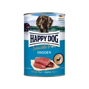 Ekonomicno pakiranje Happy Dog Sensible Pure 12 x 400 g - Sweden (divljac)
