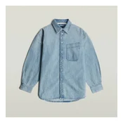 G-Star Raw Jeans srajca D27695-D788 Modra Oversize