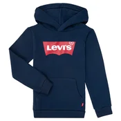 Levis BATWING SCREENPRINT HOODIE Plava