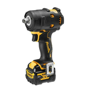 DEWALT DEWALT UDARNI KLJUČ 1/2 12V 340Nm 1x5.0Ah + GUMIJASTI OBLOGA DCF901P1G, (21383137)
