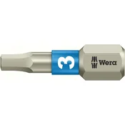 Wera Wera 1/4 DIN3126C6.3 nastavek iz nerjavečega jekla za 3x25 mm šesterokotne vijake