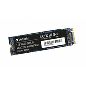 SSD 256 GB VERBATIM, Vi560 S3, PCIe NVMe, M.2, 2280, 560/460 MB/s