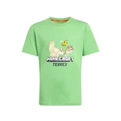 ADIDAS TERREX Funkcionalna majica Minecraft rumena/svetlo zelena/črna/bela