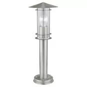 Eglo Lisiospoljna podna lampa/1, e27, h500, inox/staklo