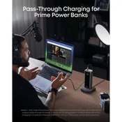 Anker Prime baza za punjenje, 26750mAh, 150W, crna