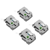 VEVOR Nalepka trak 4 pak 88x67x16 mm črno na belem